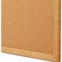 Lorell Oak Wood Frame Cork Board 18" x 24"