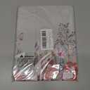 Batianda Hybrid Case for iPad Pro 11-inch 2022 4th M2 2021 (3rd Generation) / iPad Pro 11" 2nd 2020 [Built-in Pencil Holder] Shockproof Cover with Clear Back Shell TPU Bumper,Auto Sleep/Wake,Flowers