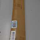 No Tools No Drill Cordless Mini Blinds, 1" L-Shaped Slats Light Filtering Shades, Horizontal Vinyl Blinds for Indoor Windows, White,19.5" Wx 36" H