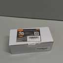 BESTTEN Keyed Entry Door Knob with Lock, Interior and Exterior Door Lock, Standard Ball, Satin Nickel