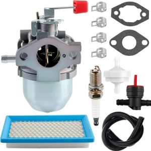 0C1535ASRV Carburetor Tune Up Kits Fits for Generac 4000XL 4000 XL 4000EXL 4000 EXL Generator Parts for Nikki 97747 C1535 GH220HS GN220 W436BRE T44 7.8HP Generators Carb With 78601 Air Filter