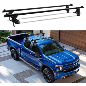 DREAMIZER Universal Roof Rack Cross Bars,Glossy Black 54" Cross Bars Roof Rack,Aluminum Crossbars Replacement for Toyota Corolla Honda Civic Nissan Sentra Hyundai Elantra Kia Forte and More