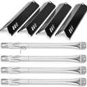 Grill Replacement Parts for Outdoor Gourmet 4 Burner Gasgrill, Heat Plates Shield Tents & Burner for GR2215120-OG-00 FSOGBG1106 GR2215101-OG-00 GR2215120OG00 GR2215101OG00, Grill Kits UFHP2 Heat Tent