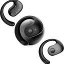 Out of Ear Open Ear Headphones Outside The Ear Wireless Ear Hanging Bluetooth Headset Ows Over The Ear Open Ear Buds Earbuds Outside The Ear Headphones Bone Air Conduction Earbuds Black