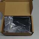 1.5" Post Base Cover, Split Type Post Skirt, for Indoor/Outdoor Iron Deck Railing, Stair Post Base Decorative Post Covers Skirt (1Pack-Black)