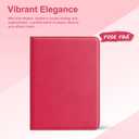 CoBak Stand Case for 7" Kindle Paperwhite 12th Gen 2024 and Kindle Colorsoft with Hand Strap - Compatible with iPhone MagSafe, for Samsung/Belkin/Anker Wireless Charging Pads, Durable, Auto Sleep Wake (*Raspberry)