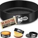 Vakoo Springform Pan - Nonstick, Leakproof Cheesecake Pan for Baking, Easy Release, No Parchment Paper Needed, 10 Inch