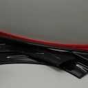 DREAMOTOR Universal Car 4 PCS Kit Front Bumper Lip Spoiler Splitter Front Bumper Lip Splitter Body Kit Compatible with Honda Civic Accord Toyota Corolla Hyundai Cadillac CTS Nissan Altima Ford Mazda