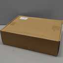 Flower Pot Rattan Plant Stand Planter with Stand, Tall Indoor Boho Woven Wicker Storage Basket with Adjustable Wood Shelf (White & Brown)