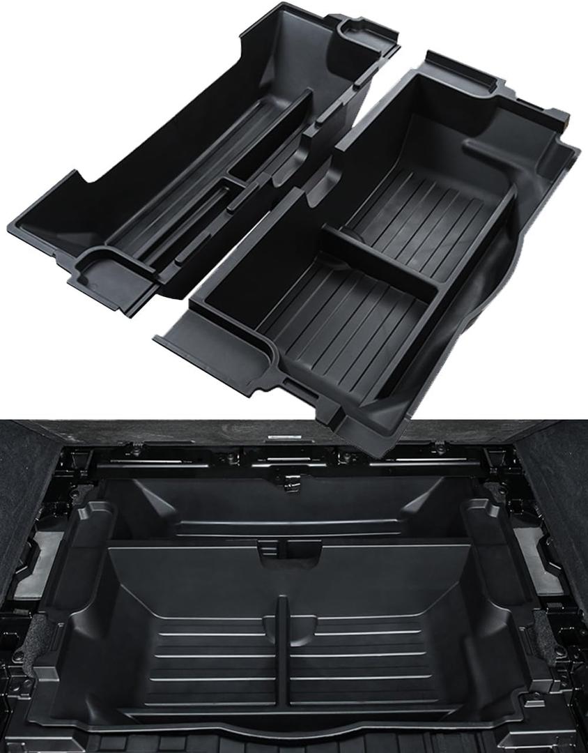 Trunk Organizer compatible with BMW X5, Insert Cargo Bins Rear Hatch Storage Box fits X5 2019-2025