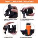 3 Pcs Hunting Accessories, Ladder Tree Stand Cup Holder for Deer Duck Turkey Hunting Bike Cup Holder for Stroller Bike Wheelchair Walker Scooter, 3 Colors