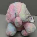 Glow Guards 12'' Light up Peek-a-Boo Elephant Stuffed Animal Musical Rainbow Elephant Singing Stuffed Animal Electric Interactive Toys Christmas Holiday Birthday Gifts for Toddler Kids