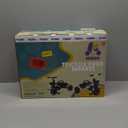 KRIDDO Tricycle for 2-5 Year Olds - Pink Toddler Trike With Gift for 24 Month to 4 Year Old Girls