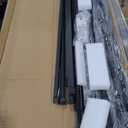 ZINUS Queen Quick Lock Bunkie Board, Box Spring & Bed Slat Replacement, Metal Frame with Steel Slats, Easy Assembly (Black)