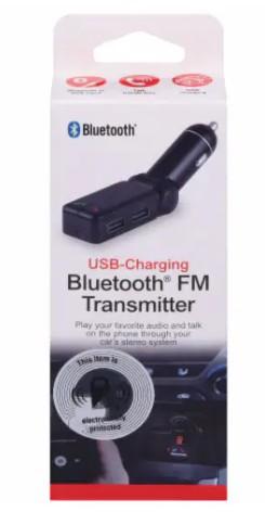 GE DC USB Car Charger And Bluetooth FM
