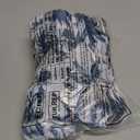 NECIOUS Girls Swimsuit, 3 Piece Bikini Bathing Suit Tropical Floral Swimwear with Cover Up Pants  (13-14 Years, Blue)