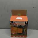 Buyplus Electric Space Heater - Outdoor Heater with Super Long Cord, Overheat Protection, Heaters Heat Up in 2 Seconds, 3 Modes, Small Fan Heater Tent Ceramic Space Heater for Patio, Amber