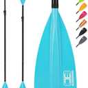 OCEANBROAD SUP Paddle - Adjustable Stand-Up Paddle for Paddleboard Kayak, Adjustable Aluminum Alloy Shaft with Reinforced Nylon Blades
