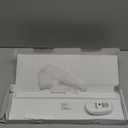 Wireless Keyboard and Mouse Combo - Full Size Slim Thin Wireless Keyboard Mouse with Numeric Keypad 2.4G Stable Connection Adjustable DPI (White & Silver)