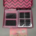 MilyBest 4 Styles Lash Clusters Kit 864Pcs Eyelash Clusters Lash Kit Volume Lashes Clusters D Curl DIY Individual False Eyelashes with 2 Bond&Seal Wispy Bulk Cluster Eyelash Extensions Kit De Pestañas