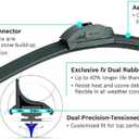 BOSCH 26A16A ICON Beam Wiper Blades - Driver and Passenger Side - Set of 2 Blades (26A & 16A)