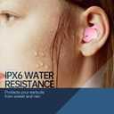 Invisible Sleep Headphones,Sleep Earbuds for Side Sleepers,Sleeping Ear Buds Comfortable Noise Blocking, Bluetooth 5.3 Wireless Headphones for Sleeping,Running,Driving,Hiking,Pink S03