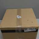 Black Flush Mount Ceiling Light Fixtures, 2-Light Ceiling Mount for Farmhouse with Seeded Glass Lampshade, Industrial Flush Mount Light Fixture Farmhouse for Hallway, Kitchen, Entryway and Foyer