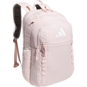 adidas Excel Backpack for Men & Women  Durable Large Athletic Laptop Bag, 7.0/Sandy Pink/White, One Size