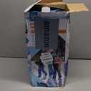 Sunlite Sports 45 Snow Sled  Foldable or Foam Style Toboggan for Kids & Adults, Reinforced Bottom, Durable Stitching & Ergonomic Handles  Lightweight & Portable Winter Sled