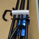 Umbra Twilight Double Curtain Rod Set Wrap Around Design Ideal for Blackout or Room Darkening Panels, 30 to 84 Inches, Black