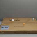 KLSMYHOKI Standing Desk Adjustable Height, Mobile Stand Up Desk with Wheels Small Computer Desk Rolling Desk, Portable Laptop Desk White Standing Table Home Office Desks 16"x31.5" Height 27"-43.5"