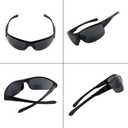 3 Pairs Bifocal Sunglasses for Men and Women, Half Rim Outdoor UV Protection Reader Glasses