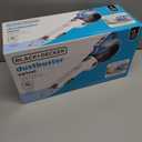 BLACK+DECKER dustbuster AdvancedClean Handheld Vacuum Cordless, Compact Home and Car Vacuum with Crevice Tool ,Rotating Nozzle and Charging Station, Large Dust Bowl (CHV1410L)