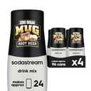 SodaStream Mug Root Beer Zero Sugar Drink Mix (440ml, Pack of 4) (288 Fl Oz (Pack of 4))