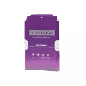 AllerEase Waterproof Bedbug & Allergy Protection Pillow Protector - Standard / Queen
