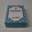 Lilymicky 500 PACK 2 oz Plastic Shot Glasses, 2 Ounce Clear Disposable Party Cups for Vodka, Whiskey, Tequila, Mini Plastic Containers for Sauce, and Sample Tasting