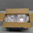 NPLUX 50 Pack Individual Cupcake Containers Plastic Cupcake Boxes Cupcake Holders Stackable Deep Dome Cupcake Carrier