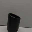 Vurkcy 3 inch Inlet Exhaust Tip, 4.5" Outlet 9" Overall Length Stainless Steel Exhaust Tail Pipe, Bolt-On, Polished Tailpipe, Black(Fit for Tailpipe Outlet is 3", must OD not the ID)