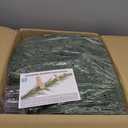 Christmas Cedar Garland Realistic with Lights - 2 Pack Cypress Decorations 12ft for Mantle Lighted Faux Pine Garlands for Home Indoor Stairs Railing Fireplace 12 Ft Outdoor Prelit Door Decor