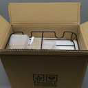 Blulu Metal Beverage Dispenser Stand for Parties Double Drink Stand Dispenser Holder Stand for Glass Jar Bottles(1 Gallon)