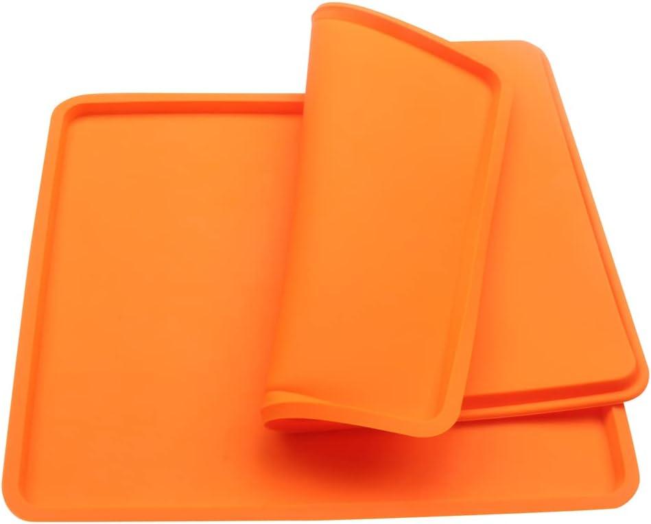 2 pcs Swiss Roll Cake Mat Pad Baking Tool Pastry Tools Silicone Nonstick Baking Rug Mat Silicone Mould