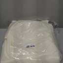 Surmente Ivory Tablecloth for Round Tables, 120-inch Round Table Cloths for Weddings, Banquets, or Restaurants