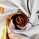 EOBTAIN Fall Thanksgiving Shower Curtain for Bathroom Turkey and Farm Harvest Plant on Vintage Wooden Board Shower Curtain with 10 Hooks Pumpkin and Sunflower Bathroom Curtains Shower Set 60x72 Inch (Black)