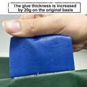 4 x High Adhesive Tarpaulin Tape Tarpaulin Repair Tape, Tarp Repair Tape,Tarpaulin Waterproof Heavy Duty Tape, (Black, 8CM*20M)