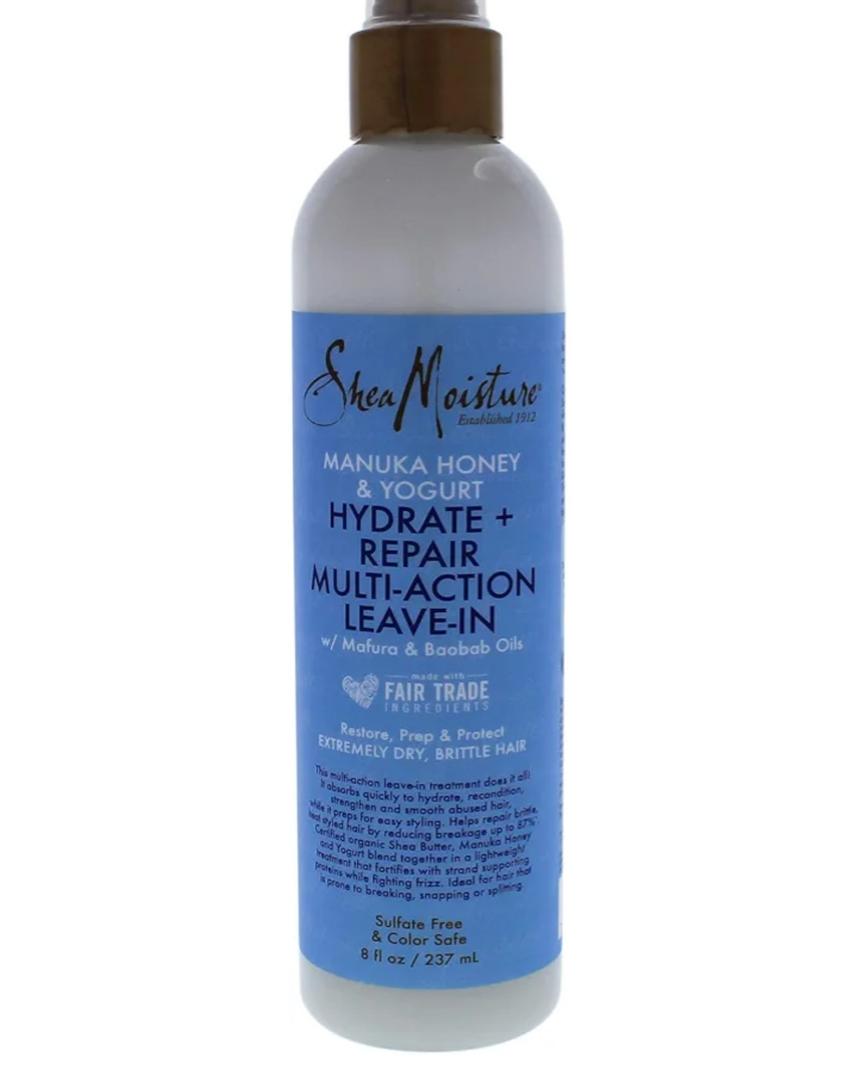 Shea Moisture Manuka Honey and Yogurt Hydrate Plus Repair Protein Power Treatment, 8 Ounce