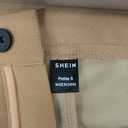 FUNYYZO Wide Leg Pants Women's High Elastic Waisted in The Back Business Work Trousers Long Straight Suit Pants (006# Caramel (Thick)) S