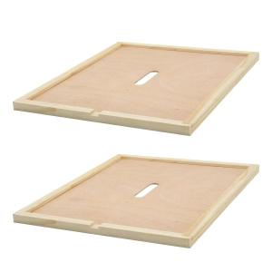 2pcs Beehive Inner Covers, Inner Cover for 10 Frame Beehive,Honeybee Hive Inner Cover, Bee Inner Cover, Telescopic Bee Hive Cover for Beekeeping Tool