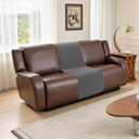 Arfntevss Waterproof Recliner Sectional Couch Covers for Reclining Sectional L Shape Sofa Cover Non Slip Washable Recliner L Shaped Slipcover Dog Additional Seat Protector (1 Seat Cover, Dark Gray)
