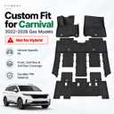 Floor Mats for Kia Carnival 2022–2026 Gas 7 Seats, Not for Hybrid
