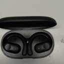 Open Ear Headphones, Bluetooth Headphones 5.3 Sports with Smart Digital Display, 36H Playtime, IP54 Waterproof, Wireless Earbuds Lightweight Design Fit Cycling, Running, Workout (Black) (Small)